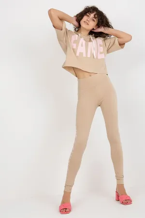 Stylish Hoodie and Leggings Set