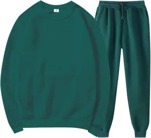 Sweatsuit for Women 2 Piece Long Sleeve Crewneck Casual Dressy Trendy Sweatshirt Wide Leg