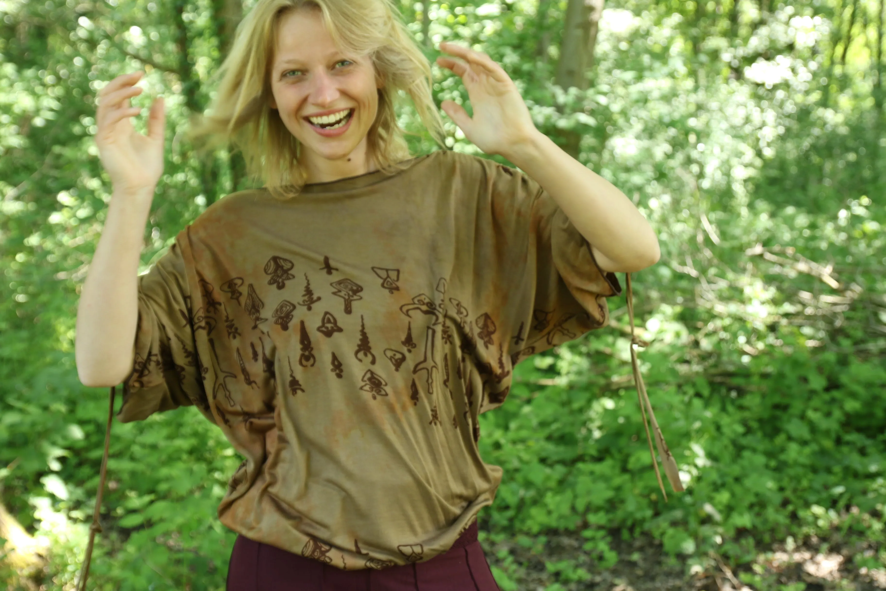 t shirt slub strapsside