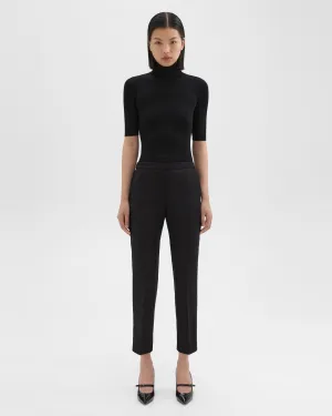 Treeca Pull-On Pant in Sleek Flannel