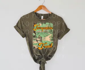 Turquoise Trail / graphic