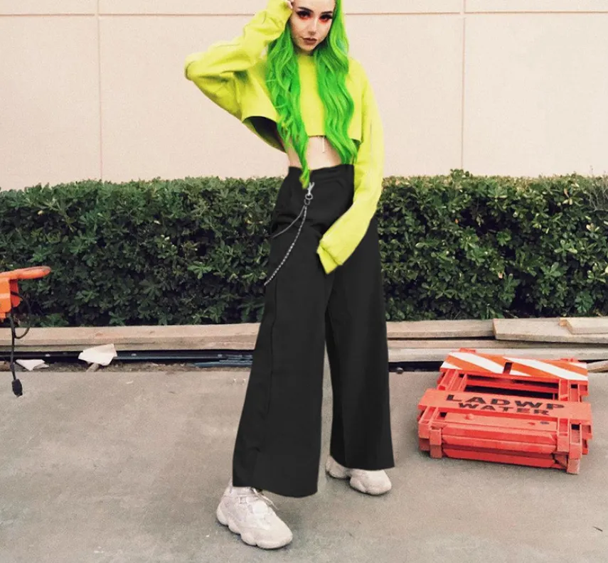 Wide Leg Casual Pants