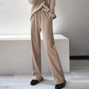 Women's Knitted Wool Pants