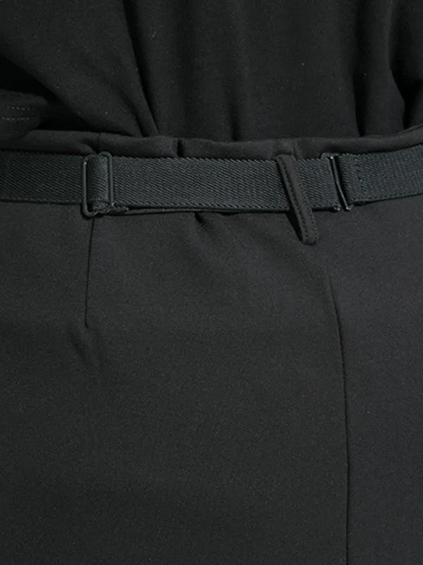 xakxx False Two Solid Split-Joint Culotte