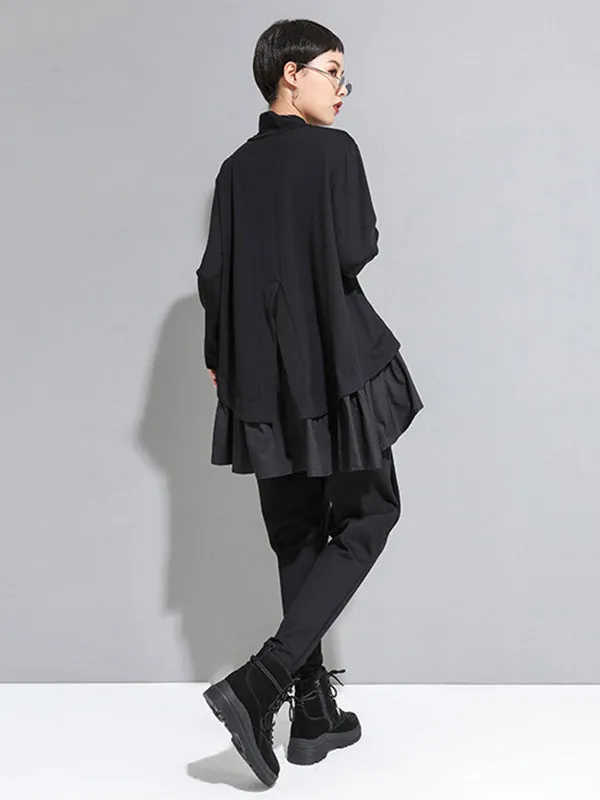xakxx Original Creation Loose Harem Pants Solid Color Pants