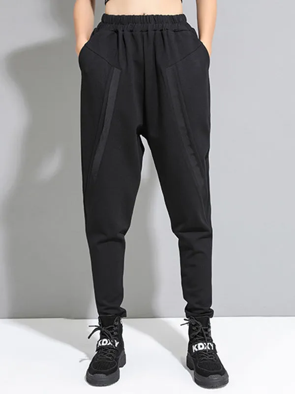 xakxx Original Creation Loose Harem Pants Solid Color Pants