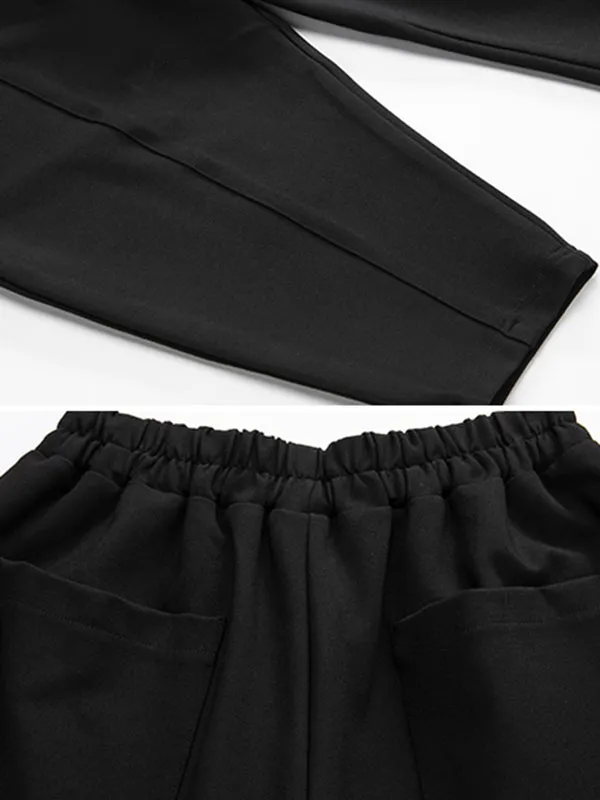 xakxx Stylish Solid Elasticity Harem Pants