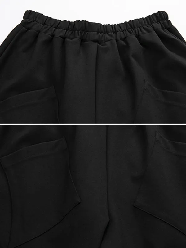 xakxx Stylish Solid Elasticity Harem Pants