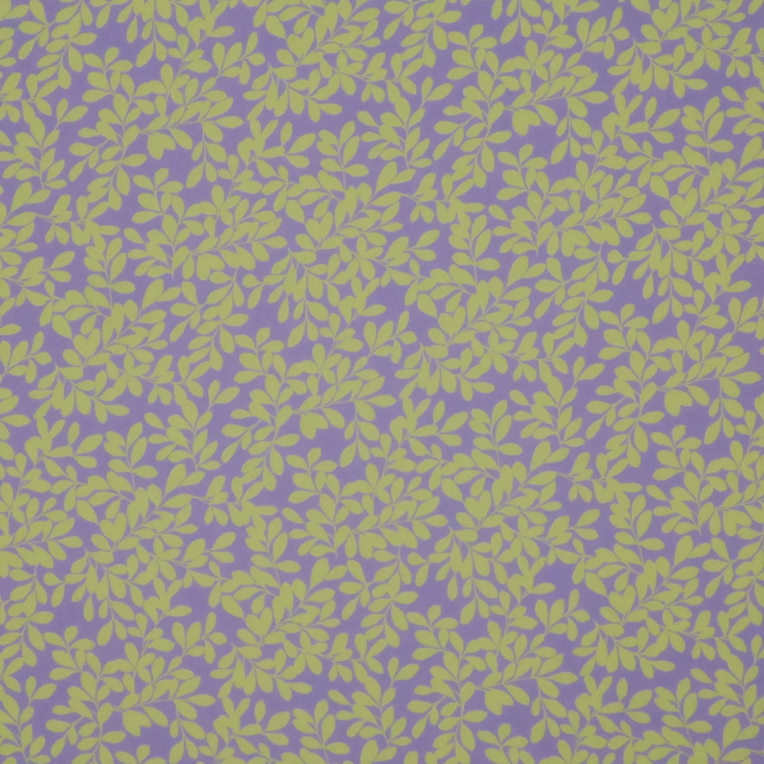 Yellow Florals on Lavender Background Printed Silk Chiffon Fabric