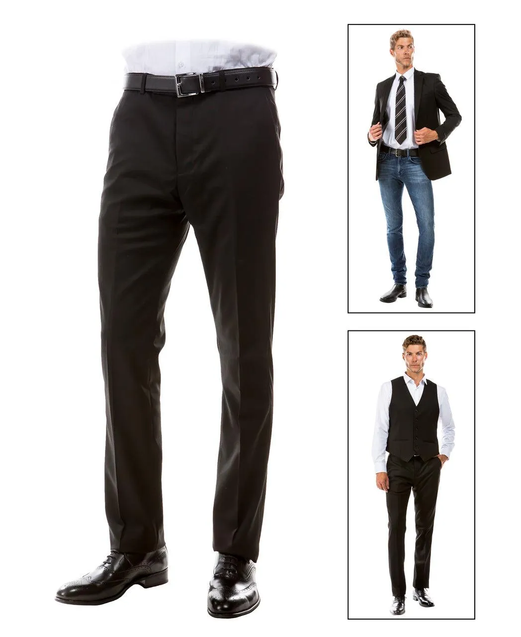 Zegarie Slim Fit Suit Separates Pants, Celestial Grey